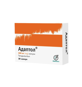 Адаптол капс. 300 мг блістер №20
