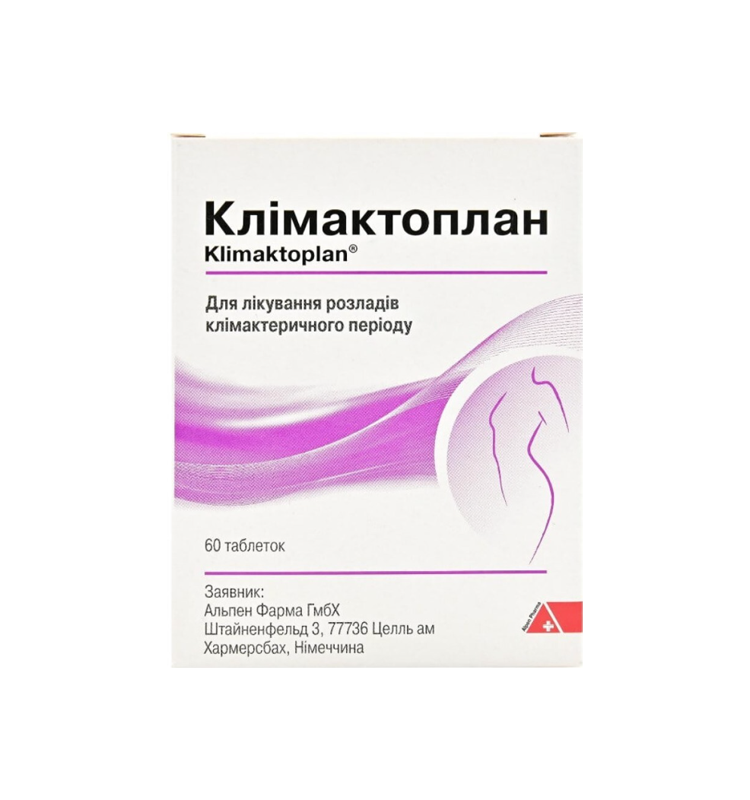 Клімактоплан таблетки, №60